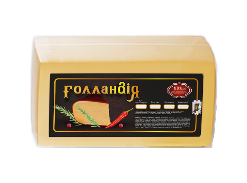 Продукт сирний "Голландія" 50% жирності