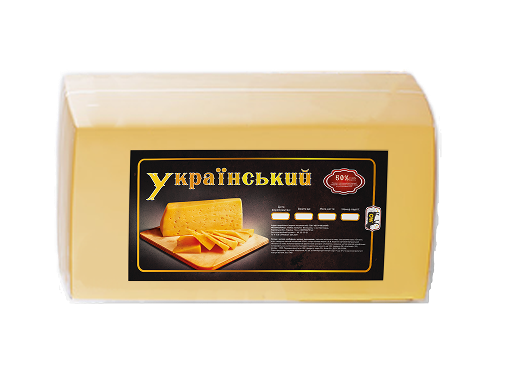 Продукт сирний "Український" 50% жирності