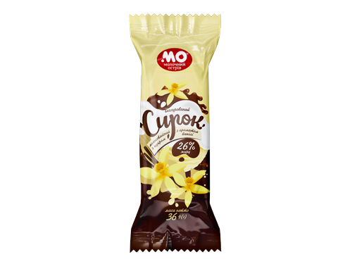 Сирок молоковмісний глазурований з цукром та ароматом ванілі 36 гр