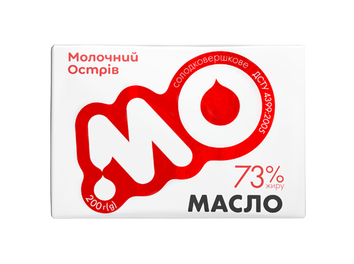 Масло солодковершкове "Селянське", 73% жиру 200 гр