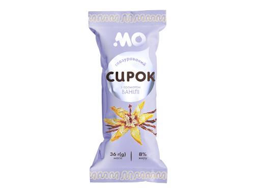 Сирок глазурований з цукром з ароматом ванілі 36 гр