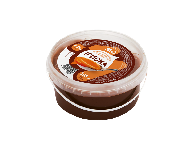 Продукт молоковмісний згущений з цукром варений «Іриска» 8,5%